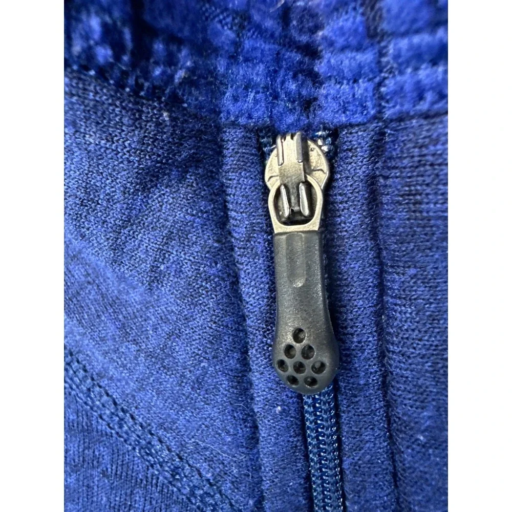 Patagonia R1 Regulator Pullover Mens L Blue Polartec Grid Half Zip‎ Outdoors USA